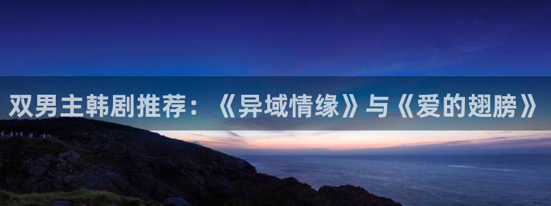 omofun动漫共和国下载：双男主韩剧推荐：《异域情缘》与《爱的翅膀》